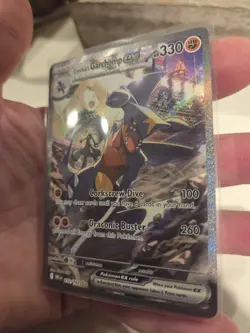 Pokemon TCG Cynthia's Garchomp EX 232/182 SIR Destined Rivals - Image 2