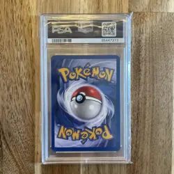 2000 Pokemon Rocket 1st Edition Dark Dragonite Holo Rare #5/82 PSA 9 - Image 2