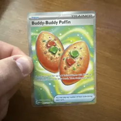 Buddy-Buddy Puffin 167/132 Mega Evolution Full Art Trainer Pokemon TCG NM - Image 1