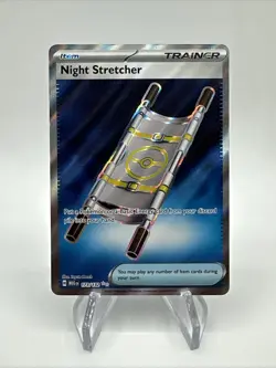 Night Stretcher 173/132 Mega Evolution Full Art Trainer Pokemon TCG - Image 1
