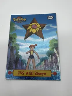 Staryu TV5 #120 Nintendo Light Play TV Animation Edition Topps Pokemon - Image 1