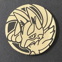Pokemon TCG Mega Lucario Jumbo Coin - Image 1