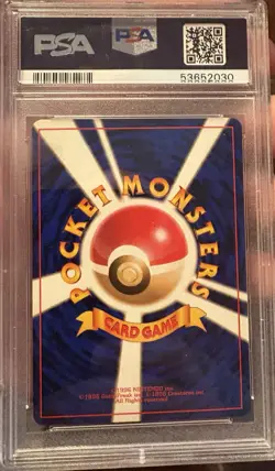 1999 POKEMON JAPANESE GYM 2 #132 KOGA'S DITTO-HOLO PSA 10 - Image 2