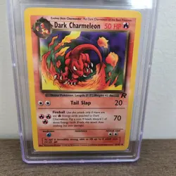 2000 Pokemon CGC 8.5 NM-MT+ Dark Charmeleon Team Rocket Unlimited 32/82 - Image 2