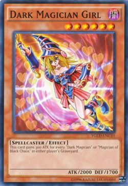 Dark Magician Girl - YGLD-ENC10 - Common - Yugioh - Image 1
