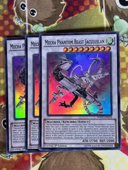 Yugioh Mecha Phantom Beast Jaculuslan WSUP-EN034 Playset - Image 1