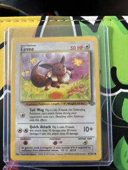 Pokemon TCG Eevee Jungle 1st Edition Card 51/64, Regular Common, Near Mint - Image 1