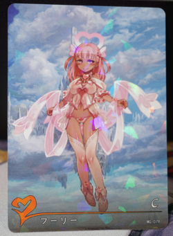 Hooley Monster Girl Encyclopedia Goddess Story Waifu Card Shatterfoil C MG-079 - Image 1