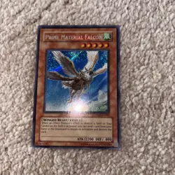 CRMS-EN082 Prime Material Falcon Secret Rare Yu-Gi-Oh Card NM - Image 1