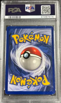 PSA 8 Ditto 1862 1st Edition Fossil 1999 Pokemon Card - Image 2