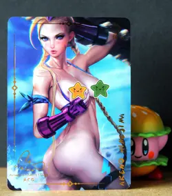 ACG VERY Sexy Card - Cammy showing - Street Fighter - sexy waifu O-O - Image 1