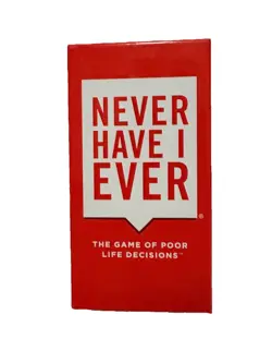 Never Have I Ever - The Game of Poor Life Decisions Game Card Party Card Game - Image 1