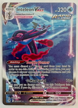 Inteleon VMAX (Alternate Art Secret) - SWSH08: Fusion Strike Near Mint Card - Image 1