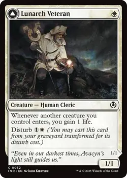 Lunarch Veteran - Near Mint MTG Innistrad Remastered - Image 1