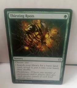 4x Thirsting Roots Phyrexia: All Will Be One MTG NM MINT MAGIC - Image 1