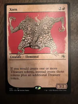 Xorn : MTG / Adventures in the Forgotten Realms / Showcase #322 / NM - Image 1