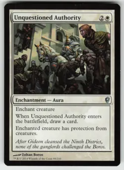 MTG Unquestioned Authority U Conspiracy 85 LP - Image 1