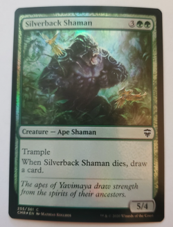 1x Silverback Shaman FOIL Commander Legends MTG Magic the Gathering NM - Image 1