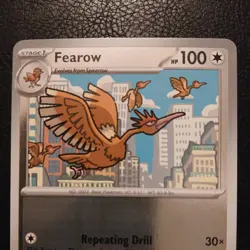 Fearow (Reverse Holo) 103/132 - Mega Evolution - Pokemon - NM/M Tcg - Image 2