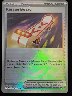 Rescue Board (Poke Ball Pattern) (126/131) SV: Prismatic Evolutions Pokemon NM - Image 1