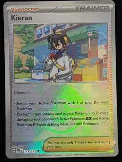 Kieran - (Poke Ball Pattern) (113/131) SV: Prismatic Evolutions Pokemon NM - Image 1