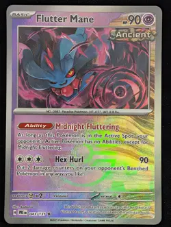 Flutter Mane (Poke Ball Pattern) (043/131) SV: Prismatic Evolutions Pokemon NM - Image 1