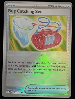Bug Catching Set (Poke Ball Pattern) (102/131) SV: Prismatic Evolutions Pokemon - Image 1