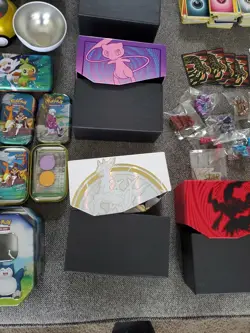 Pokemon Poke Ball, Tins, Assorted Energy Cards Sealed, Dice, 17 Jumbo Cards.box. - Image 5