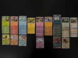 POKEMON White Flare Complete Base Set (C/UC/Rare Hole/Double Rare EX) - 86 Cards - Image 1