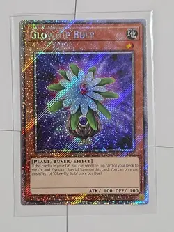 Yugioh! Glow-Up Bulb (Platinum Secret Rare) RA03-EN245 Bonanza - Image 1
