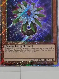 Yugioh! Glow-Up Bulb (Platinum Secret Rare) RA03-EN245 Bonanza - Image 2