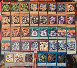 YUGIOH - CRYSTRON DECK CORE - HALQIFIBRAX, SMIGER, AMETRIX, QUAN, PRASIORTLE ~ - Image 1