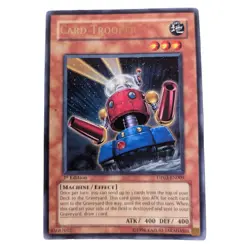 Yugioh Card Trooper DP03-EN009 Ultra Rare 1st Edition Lightly Played - Image 1