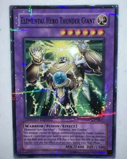 Elemental Hero Thunder Giant MD03-EN001 parallel Rare Limited Edition Yugioh - Image 2