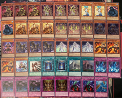 YUGIOH - ELEMENTAL LORD DECK - PALACE, ELEMENTSABER MOLEHU, ELEMENTAL TRAINING - Image 1