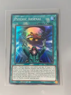 Psychic Arsenal - 1st Edition Super Rare PHNI-EN082 Yugioh - Image 1