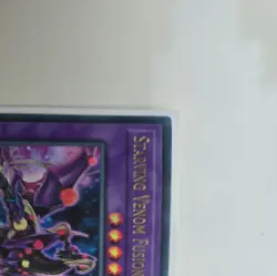 LEDD-ENC25 STARVING VENOM FUSION DRAGON ULTRA RARE 1ST EDITION YuGiOh CARD - Image 2