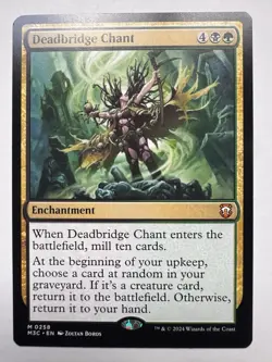 Deadbridge Chant 0258 Non Foil Mythic Modern Horizons 3 Magic The Gathering NM - Image 1