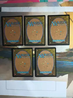 Foil Basic Land Mountain x5 lot MTG Magic the Gathering These 5 - Image 2