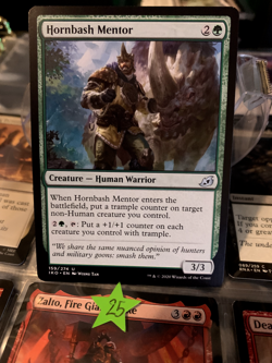Hornbash Mentor [Ikoria: Lair of Behemoths] Magic MTG - Image 1