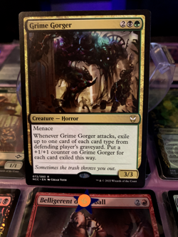 MTG Grime Gorger Commander: Streets of New Capenna 072/093 Regular Rare - Image 1