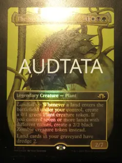 mtg magic The Necrobloom extended borderless FOIL ENGLISH La necroflore - Image 1