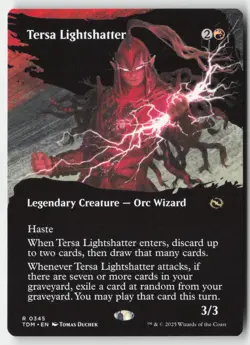 MTG - Tersa Lightshatter (Borderless) R Tarkir: Dragonstorm 345 LP-NM - Image 1