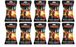 Magic The Gathering Magic Origins 5 Packs Sleeved Boosters 15b - Image 1