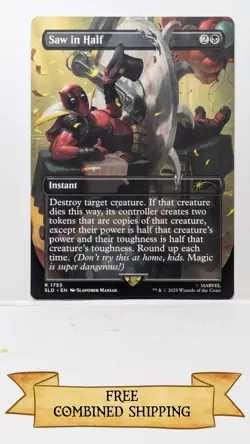 Saw in Half Secret Lair Drop Regular - Image 1