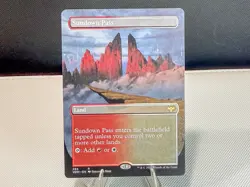 Sundown Pass (Borderless) Innistrad: Crimson Vow Regular - Image 1