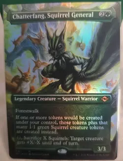 Chatterfang, Squirrel General (Borderless) Modern Horizons 2 Foil - Image 1