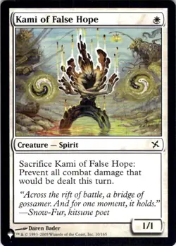 MTG Kami of False Hope (10/165) | NM | The List {LST} - Image 1