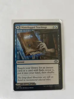 MTG Waterlogged Teachings Inundated Archive Modern Horizons 3 0261 Regular... - Image 1
