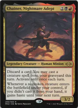 Chainer, Nightmare Adept R Modern Horizons 2 289 LP-NM - Image 1